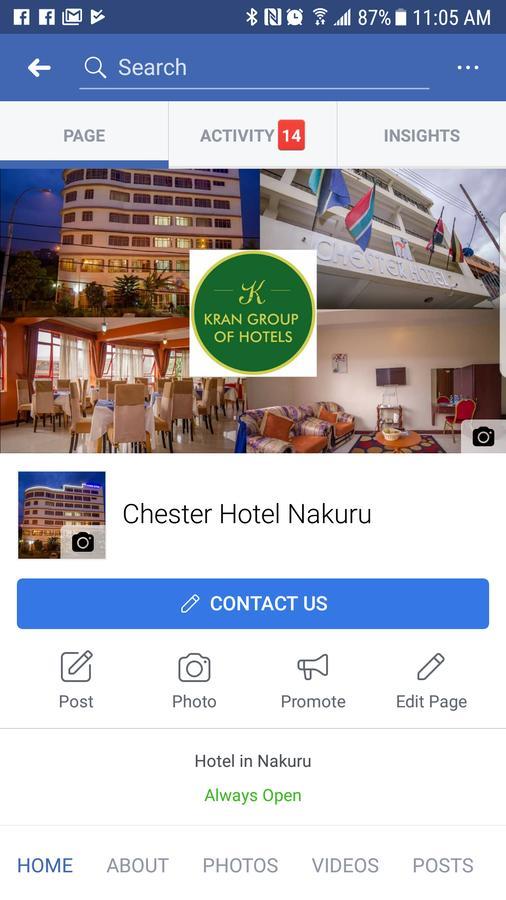 Chester Hotel นาคูรู ภายนอก รูปภาพ